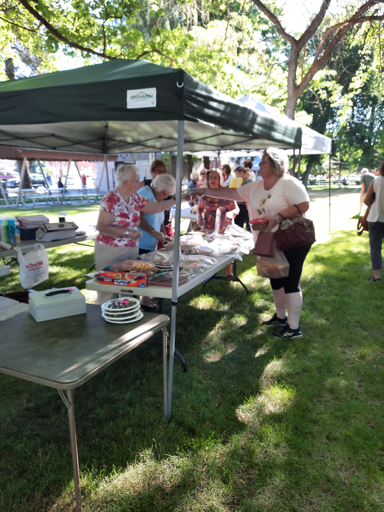Baked goods were a popular item at this weekend's Farmers Market.jpg